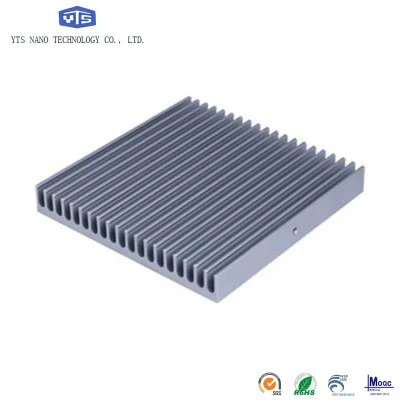Profil de radiateur LED en aluminium industriel de radiateur chaud électronique extrudé en aluminium personnalisé 6063 T5 avec usinage CNC
